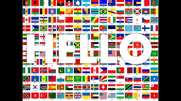 LEARN to say HELLO in 40 LANGUAGES in 180 SECONDS