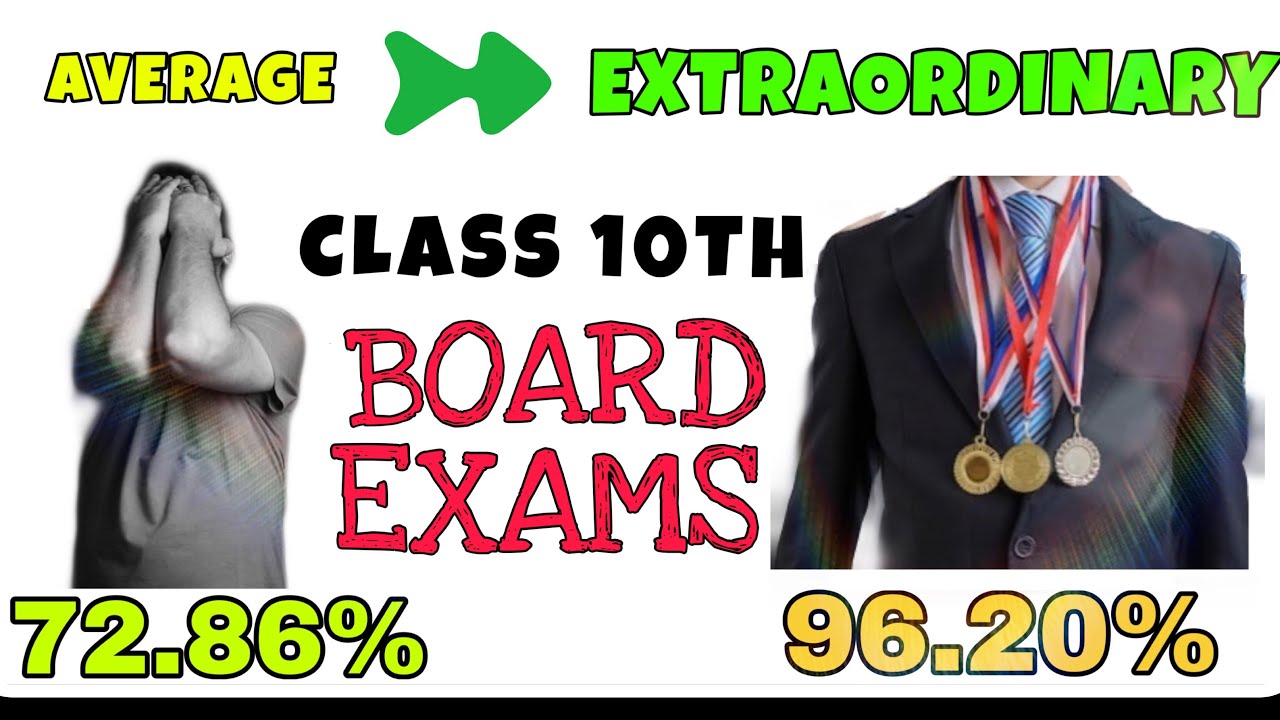 LAST DAYS TIPS AND TRICKS FOR CLASS 10TH BOARD EXAMS 2020 l HOW TO ...