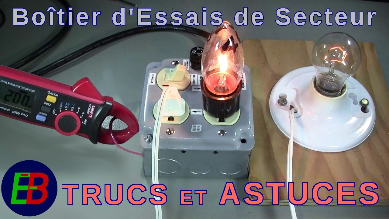 EB_#710 Astuce - Boîtier d'Essai pour Appareils de Secteur Douteux!