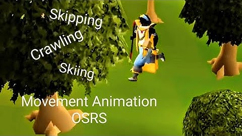 How to change your movement animation is Old School RuneScape (OSRS)