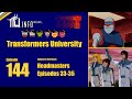 Transformers university  episode 144  headmasters cartoon eps 3335