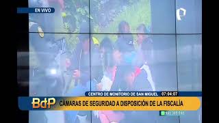 Desalojo en San Marcos: Municipio de San Miguel pone a disposición registro de cámaras