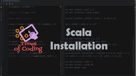 TOC - SCALA Express | 02 Scala Installation