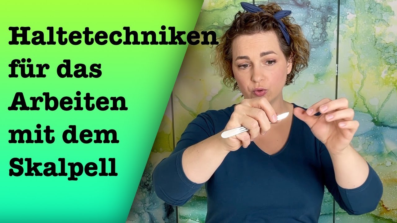 Удерживающие техники работы со скальпелем, подологиндреа