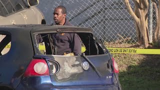 Body found in burned out car in northwest Houston, police say