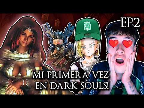 MY FIRST TIME IN DARK SOULS!!! FALLS ARE THE REAL BOSS OF THE GAME!!! EPISODE 2