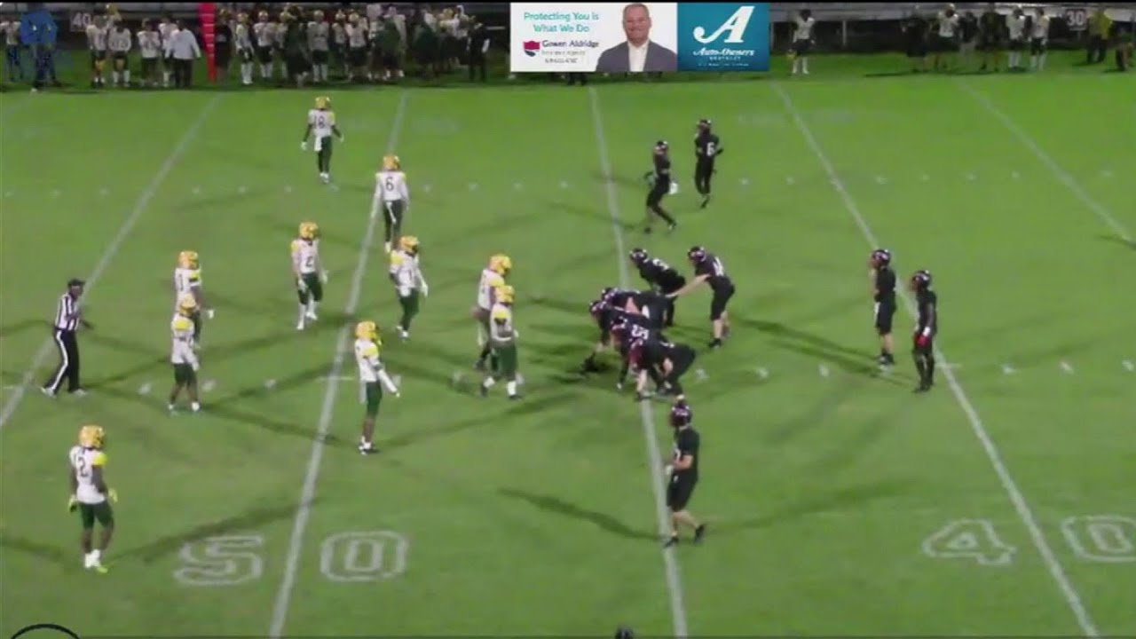 Play of the Week: Charlton County's Maurice Sims evades tackles for a 54 yard rushing touchdown
