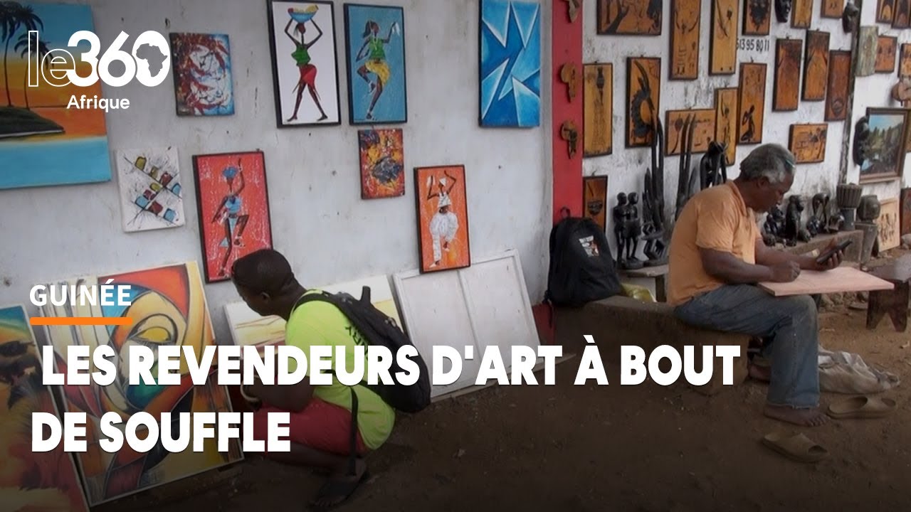 Guinée: les touristes partis, les revendeurs d’art ferment boutique