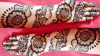 राखी/ईद के लिए सरल और आसान मेहंदी डिजाइन/bangle mehndi/belt heena/चूड़ी मेहंदी डिजाइन/मेहंदी डिजाइन