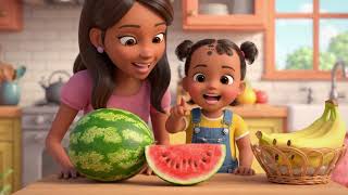 Guess The Fruit With Mommy Cute Motherdaughter Learning