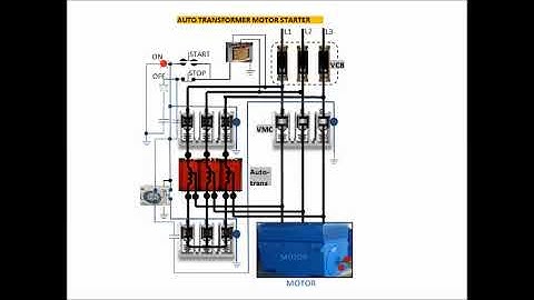 How Autotransformer starter works