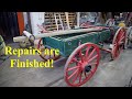 Home Made Wagon Repairs Finished | Clarks Fork Canyon | Engels Coach