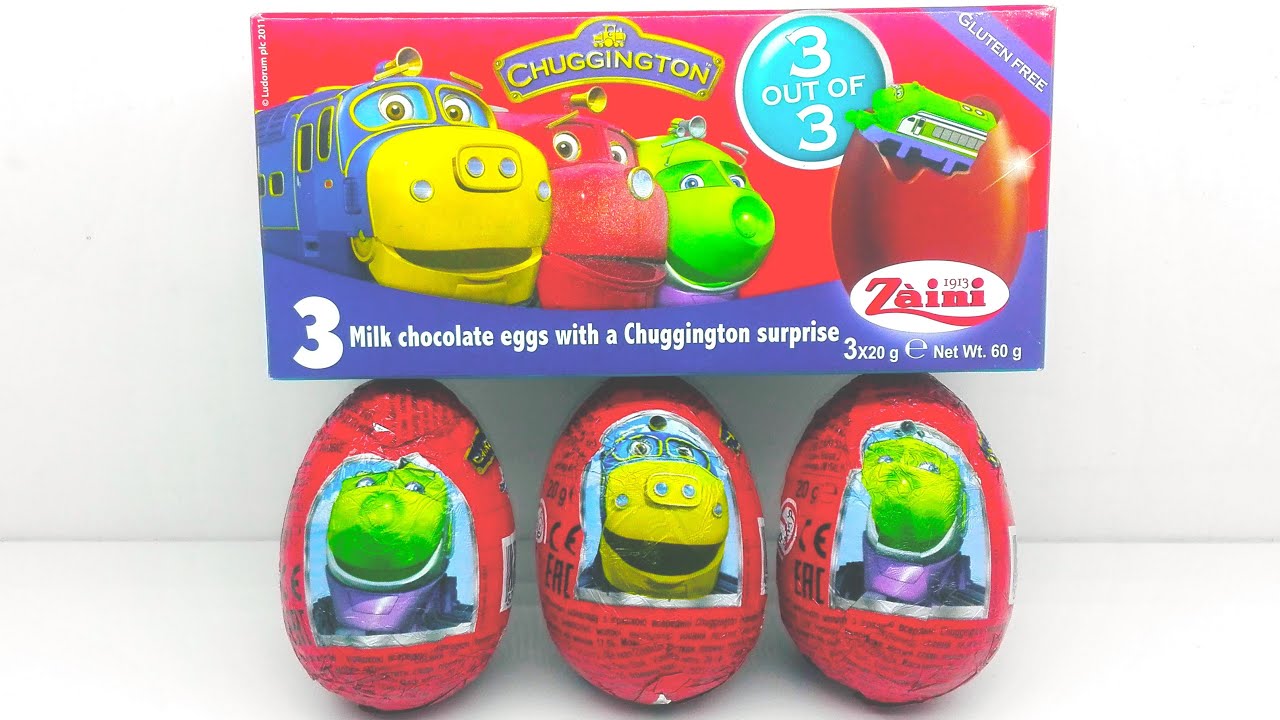 chuggington surprise eggs