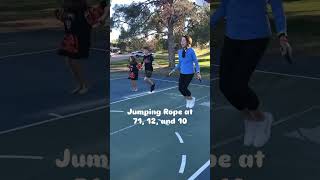 Amazing! What a great role model! #jumpropeworkout #activeseniors #athleticinspiration #jumprope