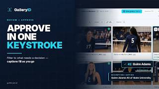 How to Review and Approve Face Recognition Matches in Sports Photos | GalleryID Cloud How to Review and Approve Face Recognition Matches in Sports Photos | GalleryID Cloud