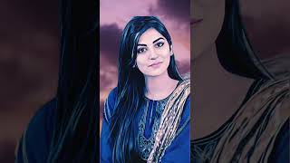 Sanam Baloch Beautiful Photos Frame