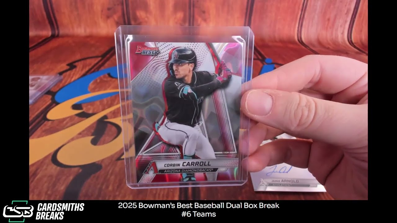 2025 Bowman’s Best Baseball Dual Box Break #6