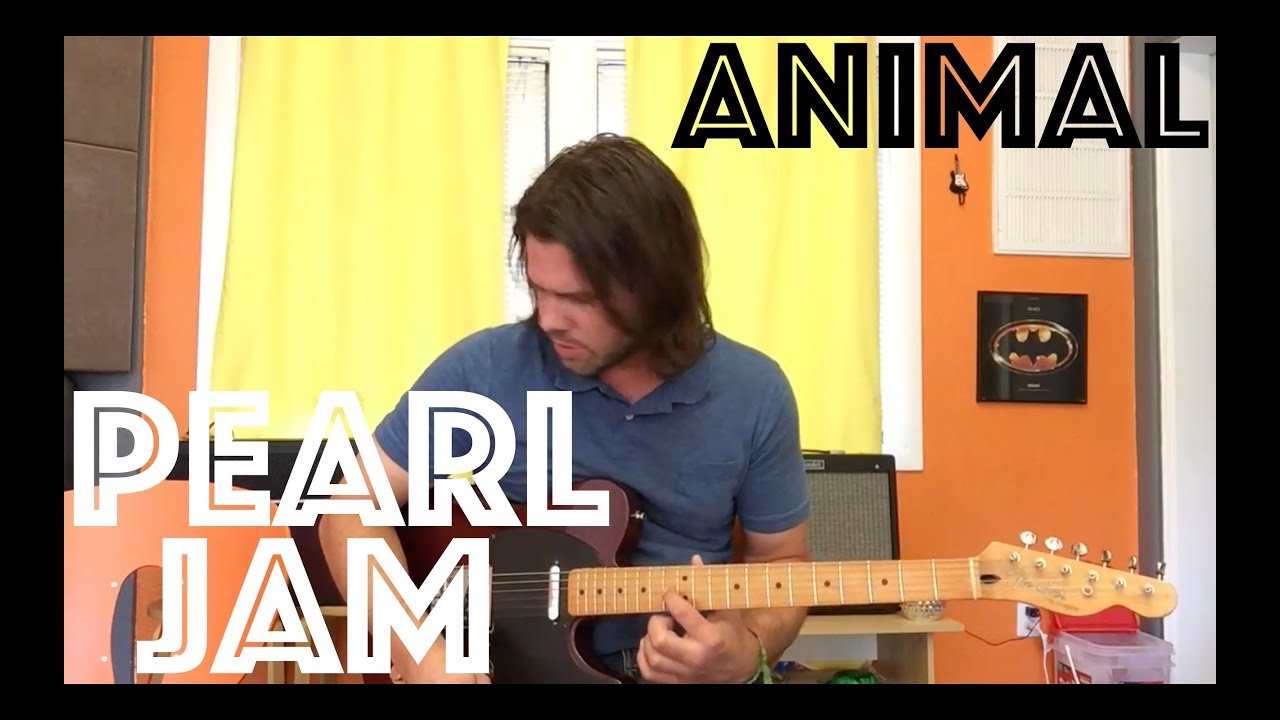 Guitar Lesson: How To Play Animal By Pearl Jam!