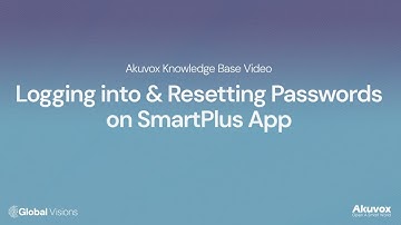 Logging In and Resetting Your Password on Akuvox SmartPlus App