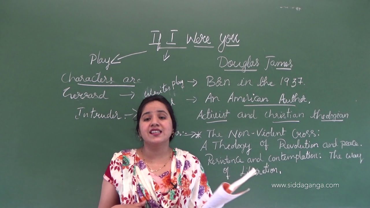 CBSE IX - ENGLISH - IF I WERE YOU