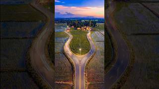 From Mud to Modern: Road Built From Scratch! 🚜 #satisfying #construction