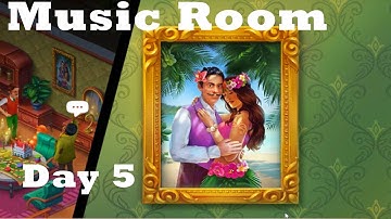 Manor Matters Music Room Renovation Complete Day 5 HD Walkthrough | 3 match game Android | ios | app