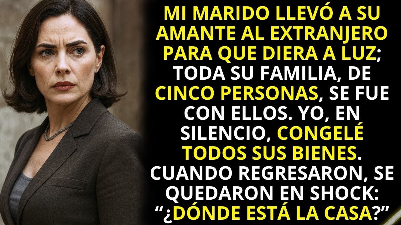Mi marido llevó a su amante al extranjero para que diera a luz … y toda su familia se fue con ell