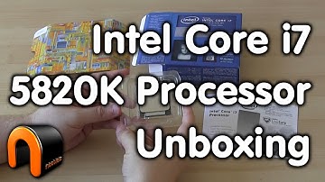 Intel Core i7 5820K Processor Unboxing