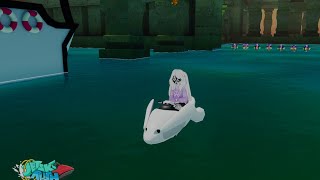 Vrchat Jetski Rush Third Person Game Play As Girl Bunny Avatar