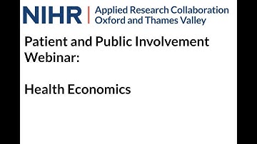 PPI Webinar: Health Economics