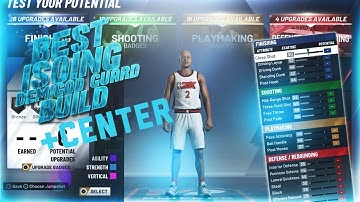 NBA2K20- Creating the Best build a Demigod Stephen Curry build and a unstoppable Center! (Tutorial)