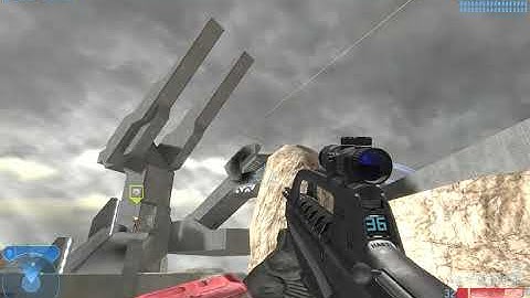 Halo 2 Classic Multiplayer Gameplay (4v4 Slayer BR on Ascension)