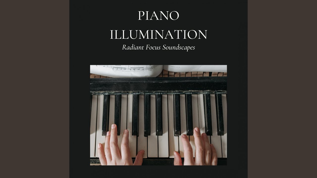 Radiant Piano Echoes: Ethereal Waves of Focus