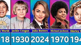 The Most Famous Child Star Every Year From 1930 To 2024