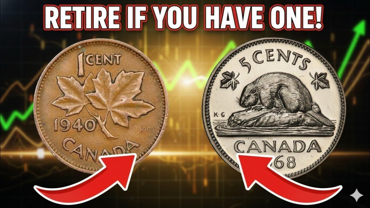 Don't Miss-Top 4 Canada Rare Coins Worth OVER $300,000! Do YOU Have These Treasures?”
