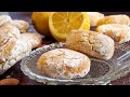 Petits biscuits Siciliens qui fondent en bouche! / 5 ingrédients / Sans farine / Amande et citron👍🔝