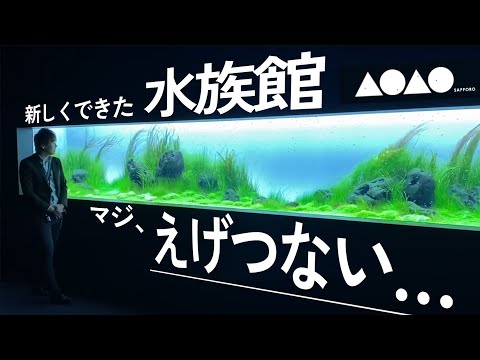 ※ネタバレ注意！〜水族館〜北海道札幌AOAOいよいよオープン！紹介動画！アクアリウムADA