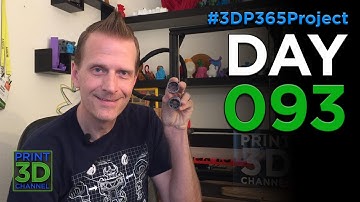 #3DP365Project - Day 93 - #OpenRC F1 Project - MatterHackers & gCreate gMax 1.5XT+