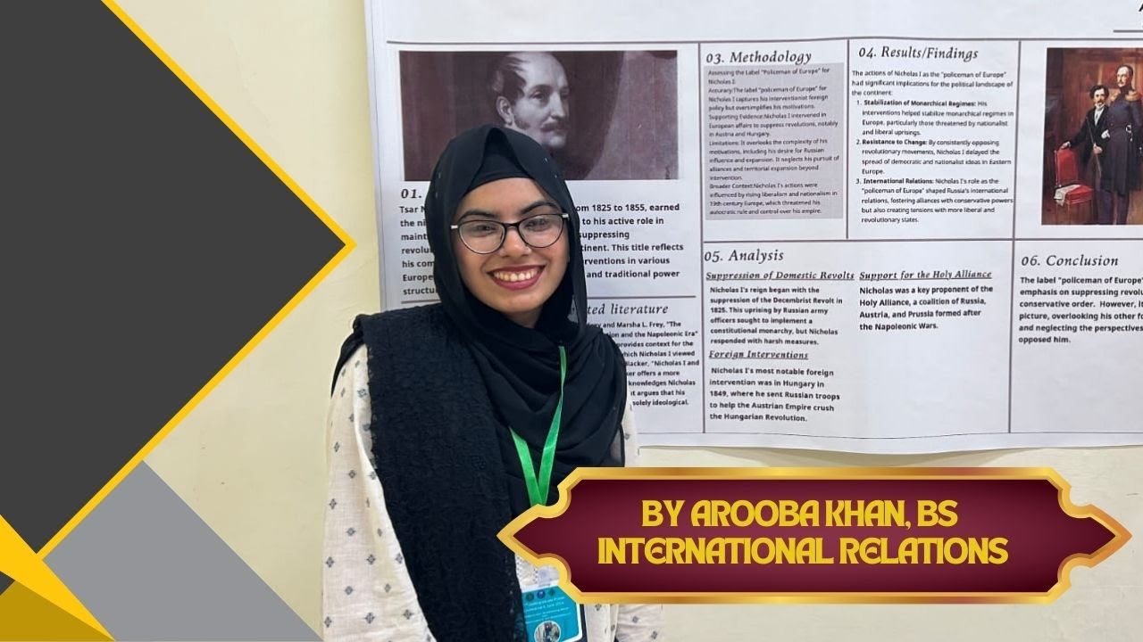 Nicholas 1: The Policeman of Europe By Arooba Khan