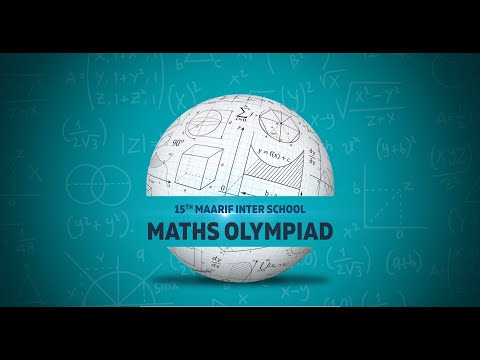 Pakistan’s Largest Maarif Inter-School Mathematics Olympiad (MISMO) | 2019