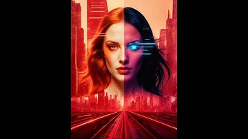 AI short: Cyberpunk city