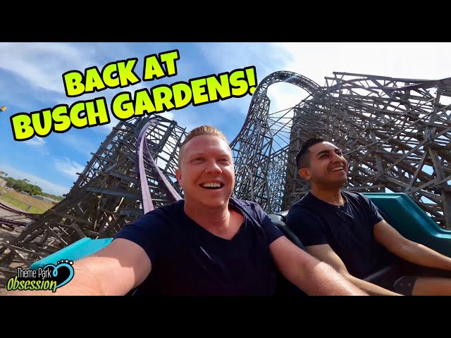 Busch Gardens 🎢  Best roller coasters, New roller coaster, Busch