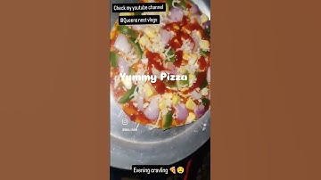 Thumbnail of Evening cravling 🍕😋 feel like dominos Pizza 😋#ytshorts#viral #song#pizzalover#dominospizza#homemade