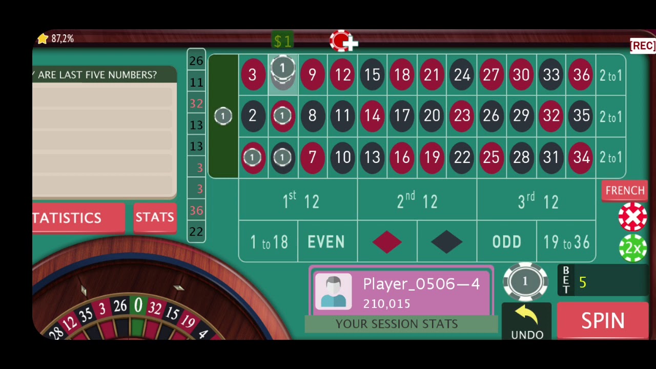Astuce roulette 150€ en 3 min règle du 0/5/10/15/20/25/30/35 magic tips ...