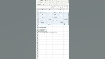 How to Use TOCOL in Excel #shorts