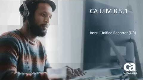 Install CA UIM UR 8.5.1