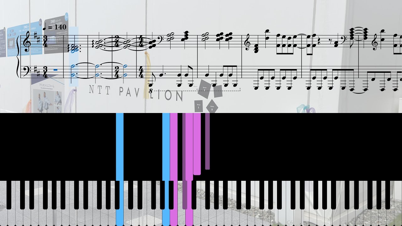 ネビュラロマンス Perfume ピアノ 耳コピ 楽譜