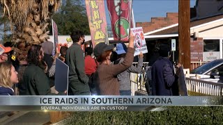 Several individuals in custody after ICE raids in Southern Arizona