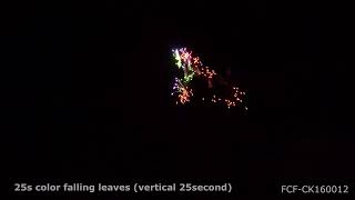 FCF-CK160012 | 25s COLOR FALLING LEAVES (vertical 25second)