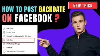 How to Backdate a Facebook Post | Facebook Post Date & Time Change #facebookpage